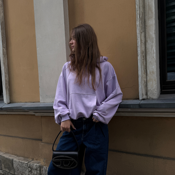 BASIC Hoodie Lila