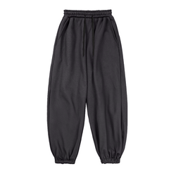 HEAVY SWEATPANTS GRAY - Szare dresy typu baggy