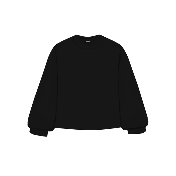 Longsleeve Black - Czarny T-Shirt z długim rękawem