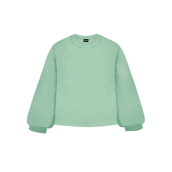 Longsleeve Mint - Miętowy T-Shirt z długim rękawem