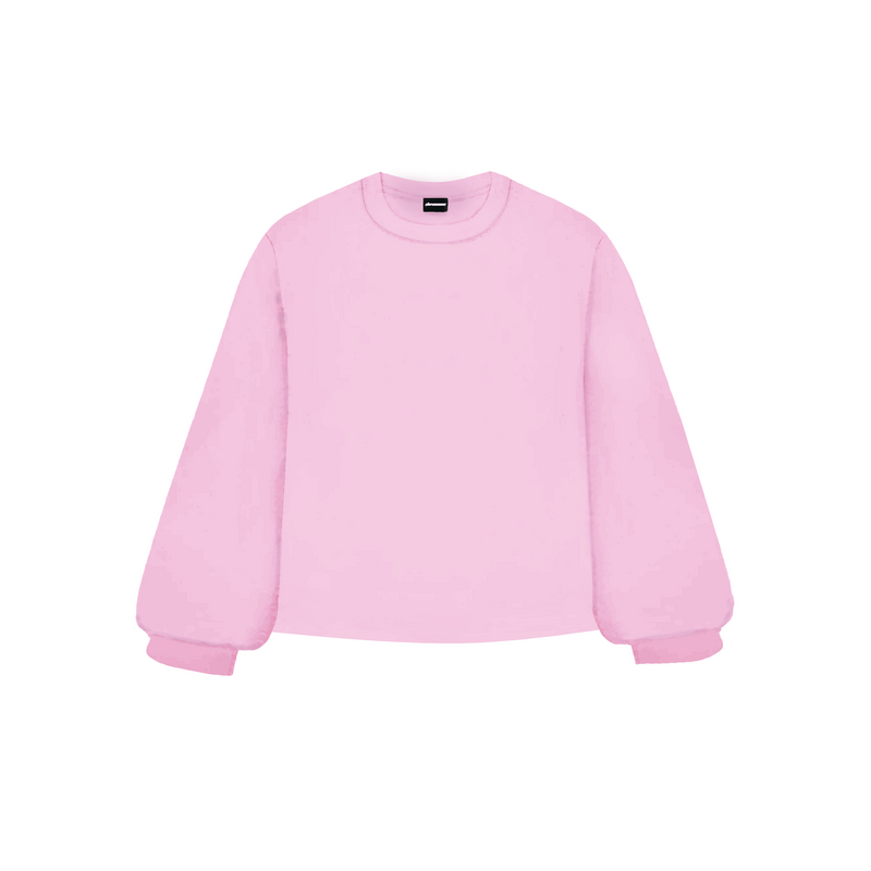 Longsleeve Pink - Różowy T-Shirt z długim rękawem 